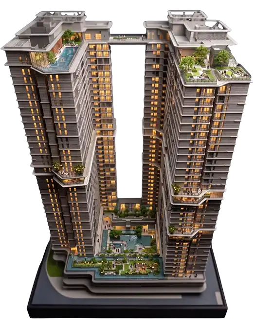 Phối cảnh tổng thể dự án Maison Privée Ciputra