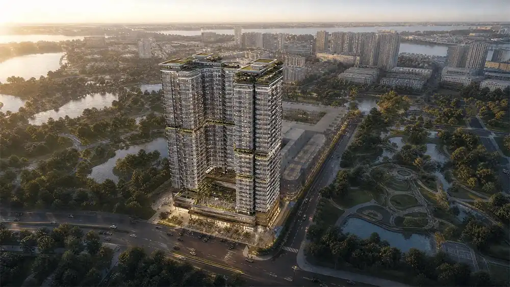 Kiến trúc thiết kế tòa tháp Maison Privée Ciputra