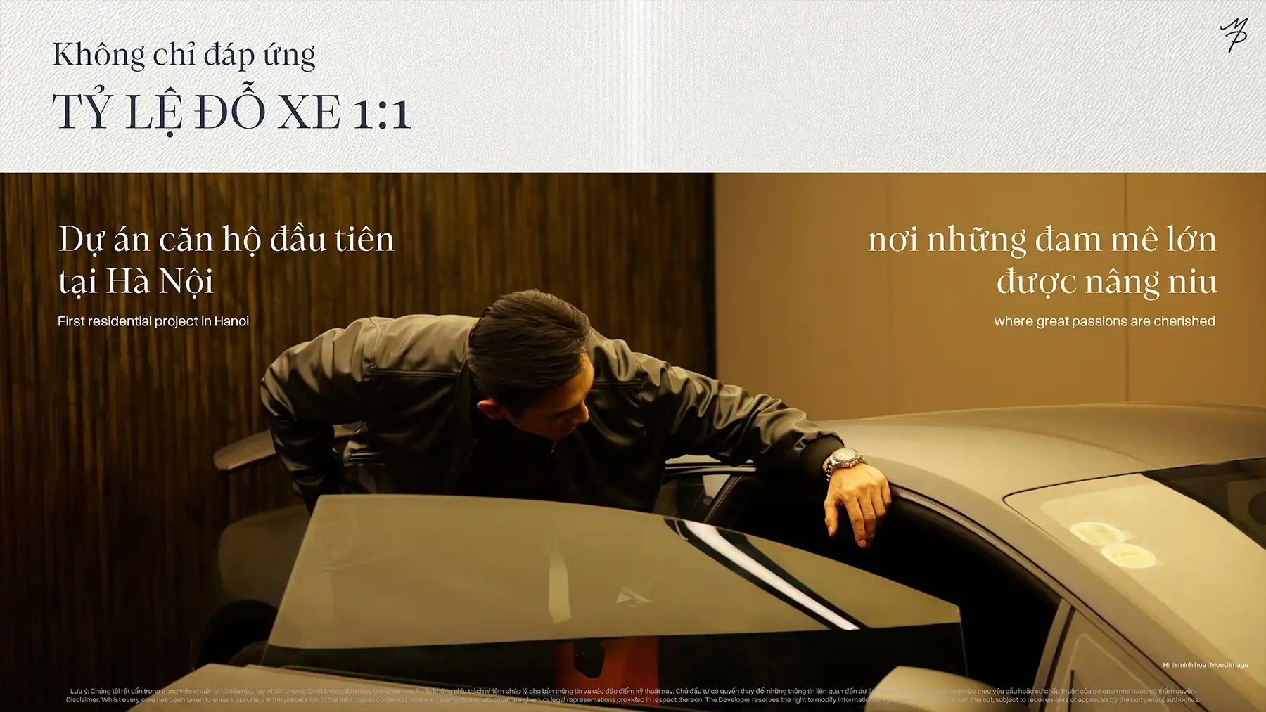 Maison Privée đáp ứng tỷ lệ đỗ xe 1:1