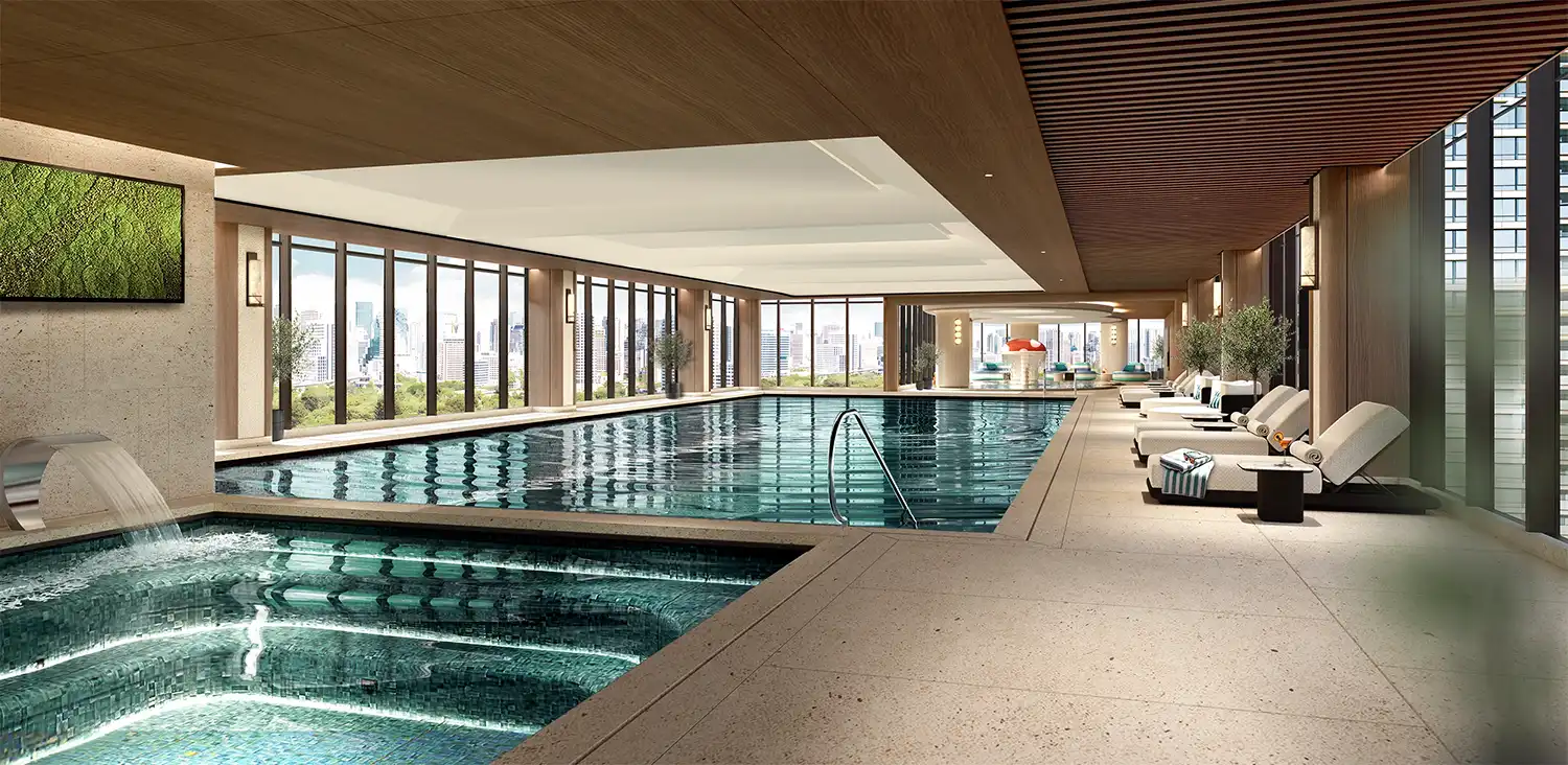 Tổ hợp tiện ích chăm sóc sức khỏe Wellness Suite tại Maison Privée