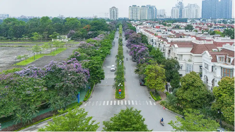 Không gian xanh và quy hoạch đồng bộ tại Khu đô thị Ciputra Hà Nội